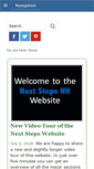 Mobile Screenshot of nextsteps-nh.org